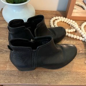 Clarks Black Booties